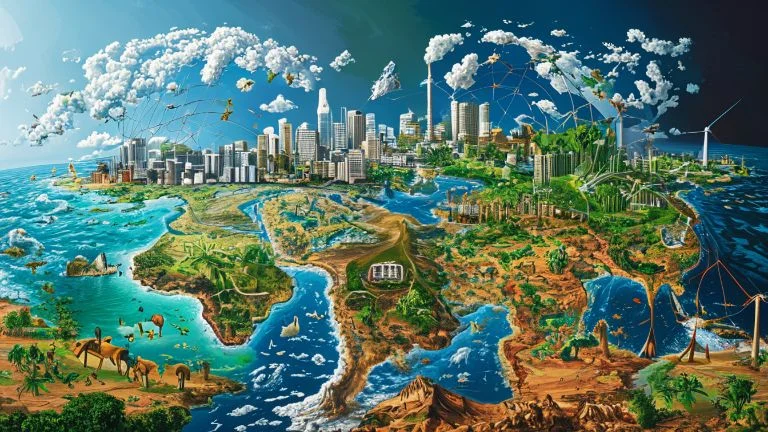 Como as mudanças climáticas moldam as tendências ambientais globais