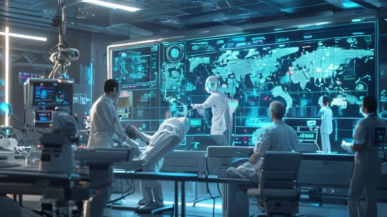 Como a inteligência artificial está transformando a saúde global