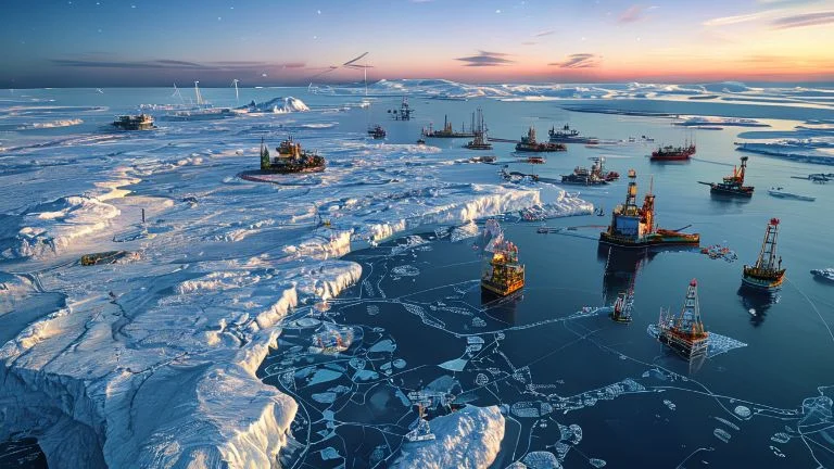 A Disputa pelo Ártico: Geopolítica, Recursos e Novas Rotas Comerciais