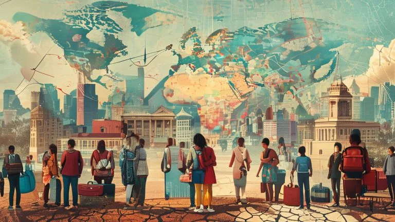 Como as Tendências Migratórias Transformam Sociedades Globais Hoje