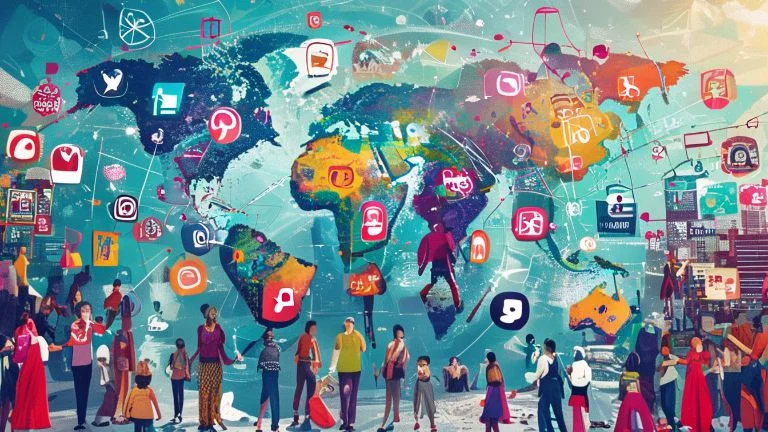 Como as Redes Sociais Moldam Tendências Culturais Globais Hoje