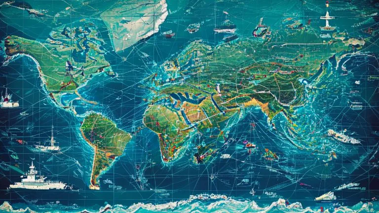 Geopolítica dos Oceanos: Como Nações Controlam as Rotas Marítimas